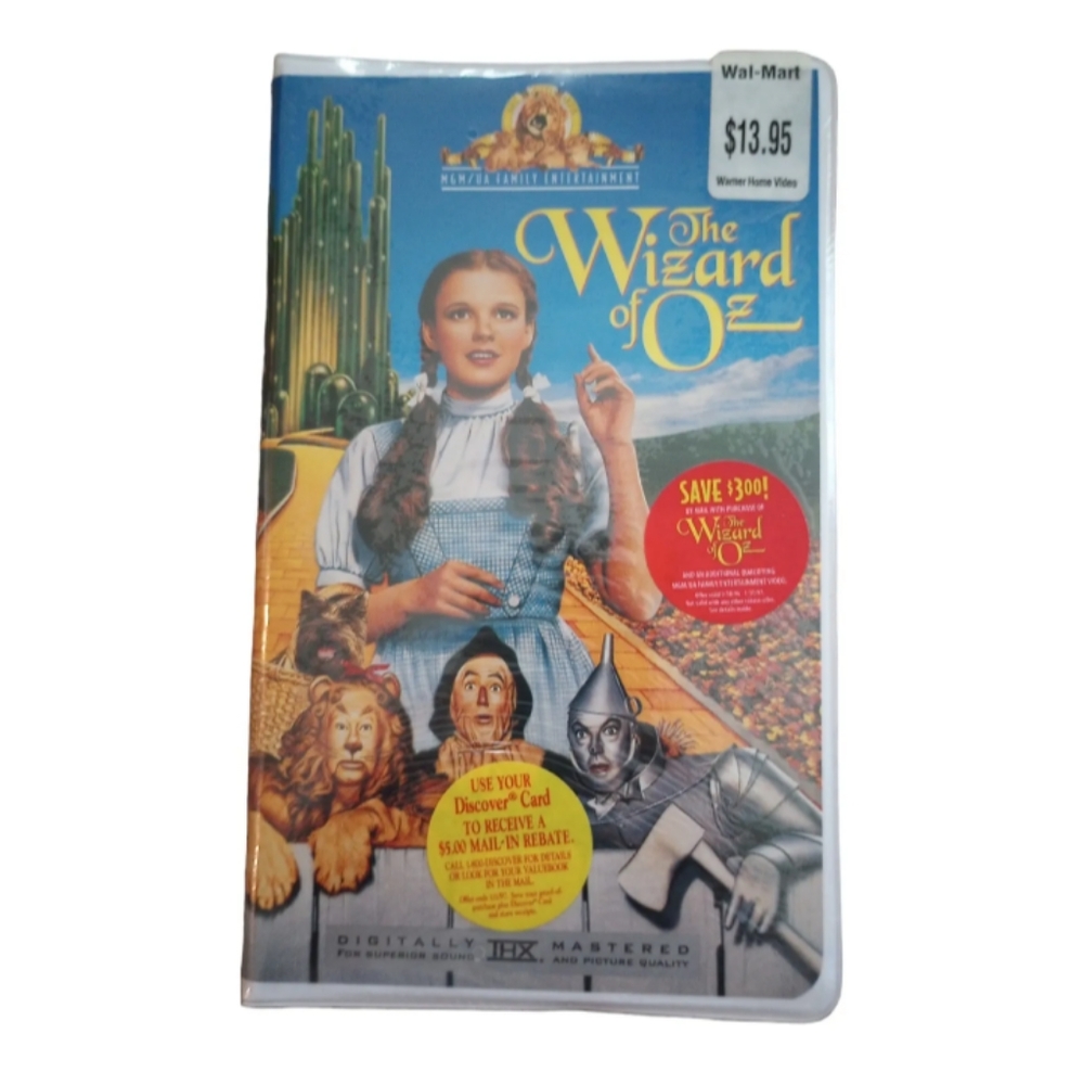 The Wizard of Oz VHS 1996 Clam Shell FACTORY SEALED